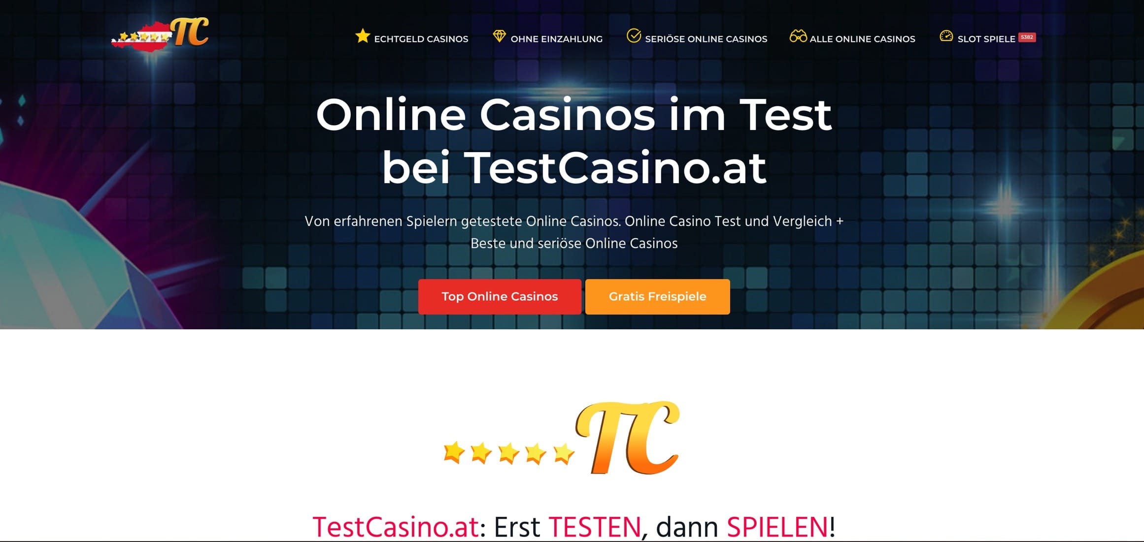 Testcasino.at